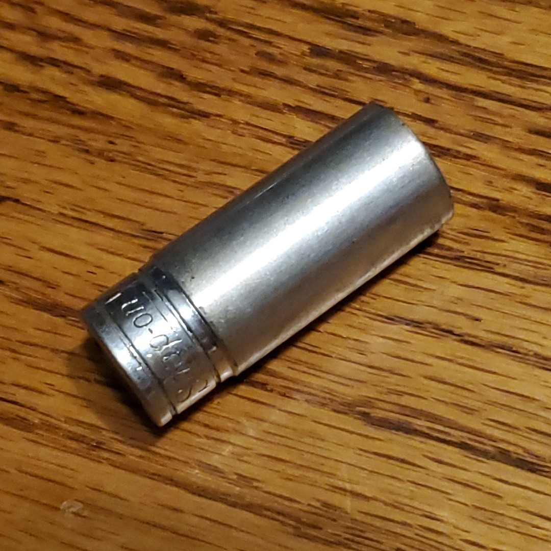 Snap-on Tools Socket SF161 & SF141 3/8″Drive 12 Pt Deep 1/2″ & 7/16″ Chrome USA