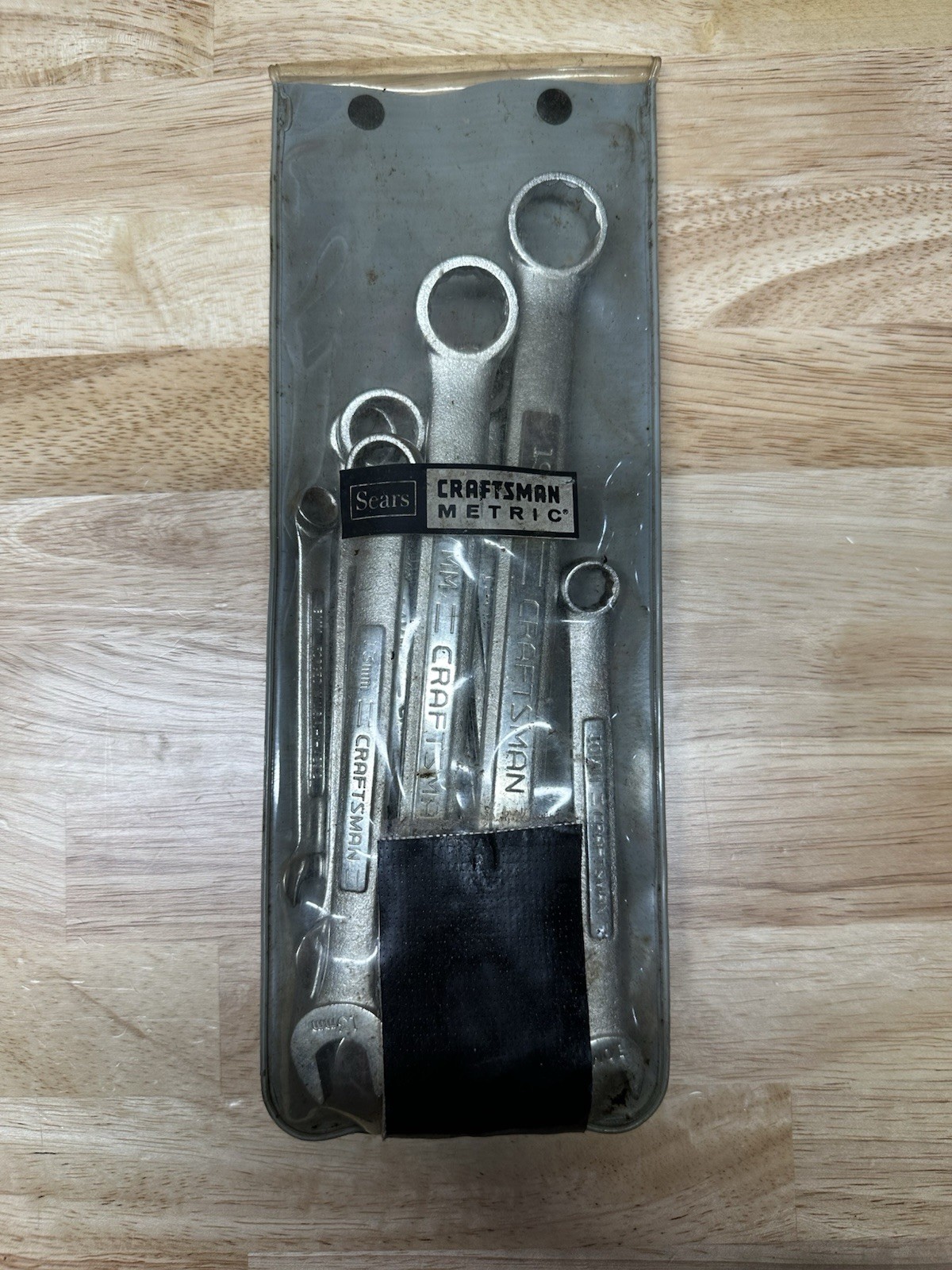 Craftsman USA 8-19mm Metric Wrench Set 4291 9 Piece Missing 6mm