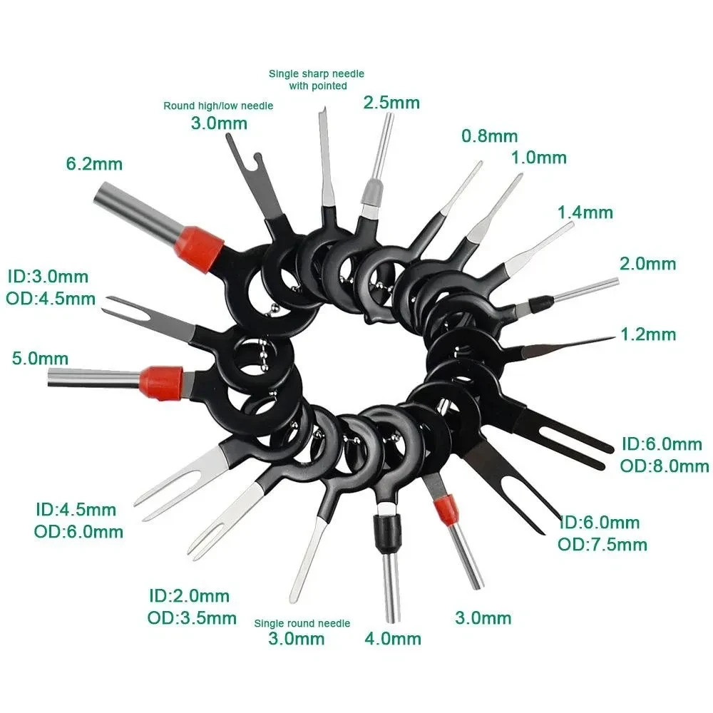 NEW 26pcs Terminal Removal Tool Kit Car Wire Pin Extractor Connector Set