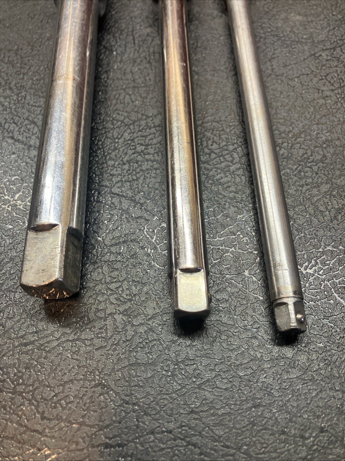 3- 6” Extensions 1/2”& 3/8” H Craftsman & 1/4”Walden Fair To Good Condition