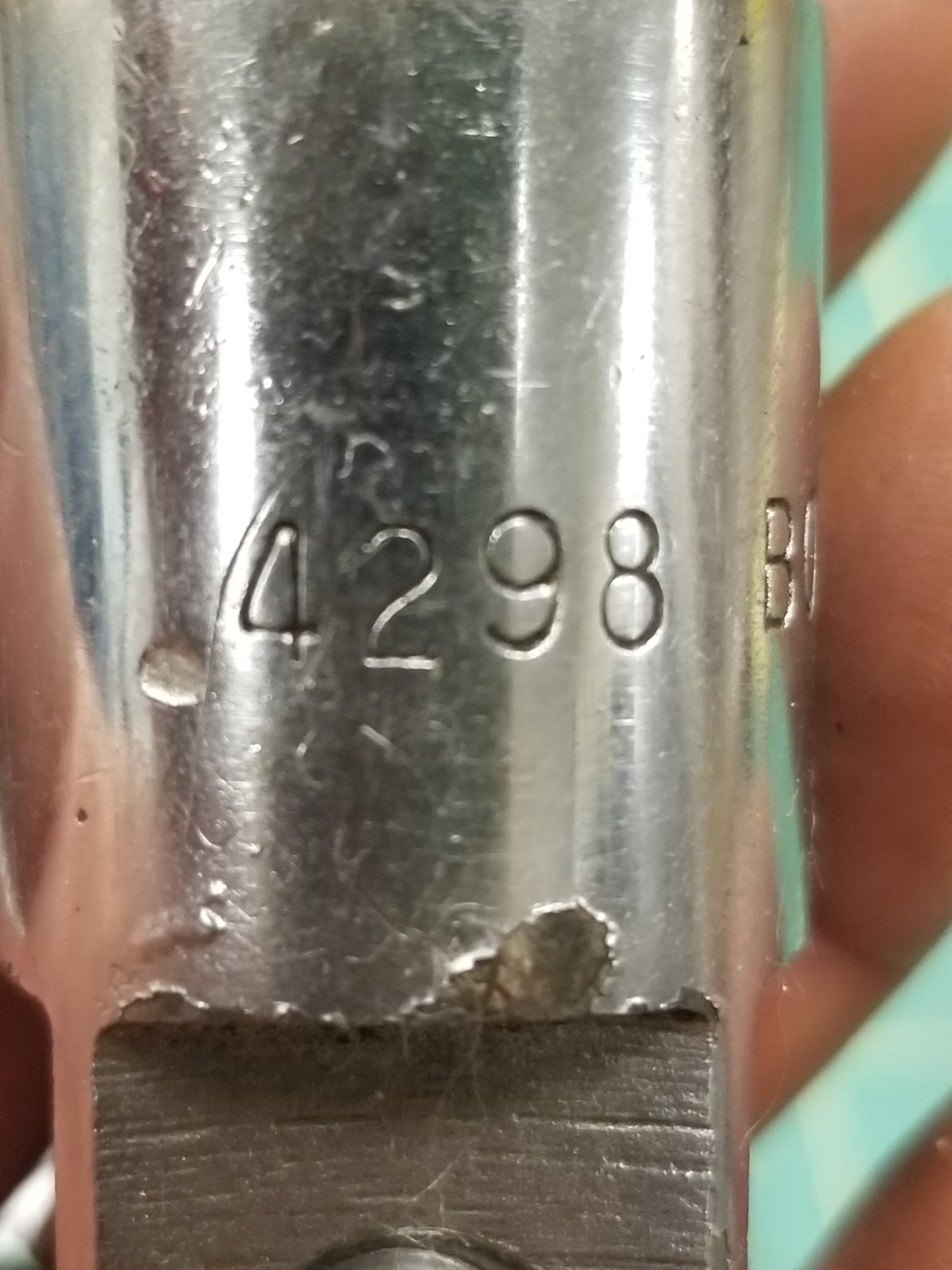 Bonney 4298 USA 1/2″ F to 3/4″ M Drive Socket Adapter Vintage