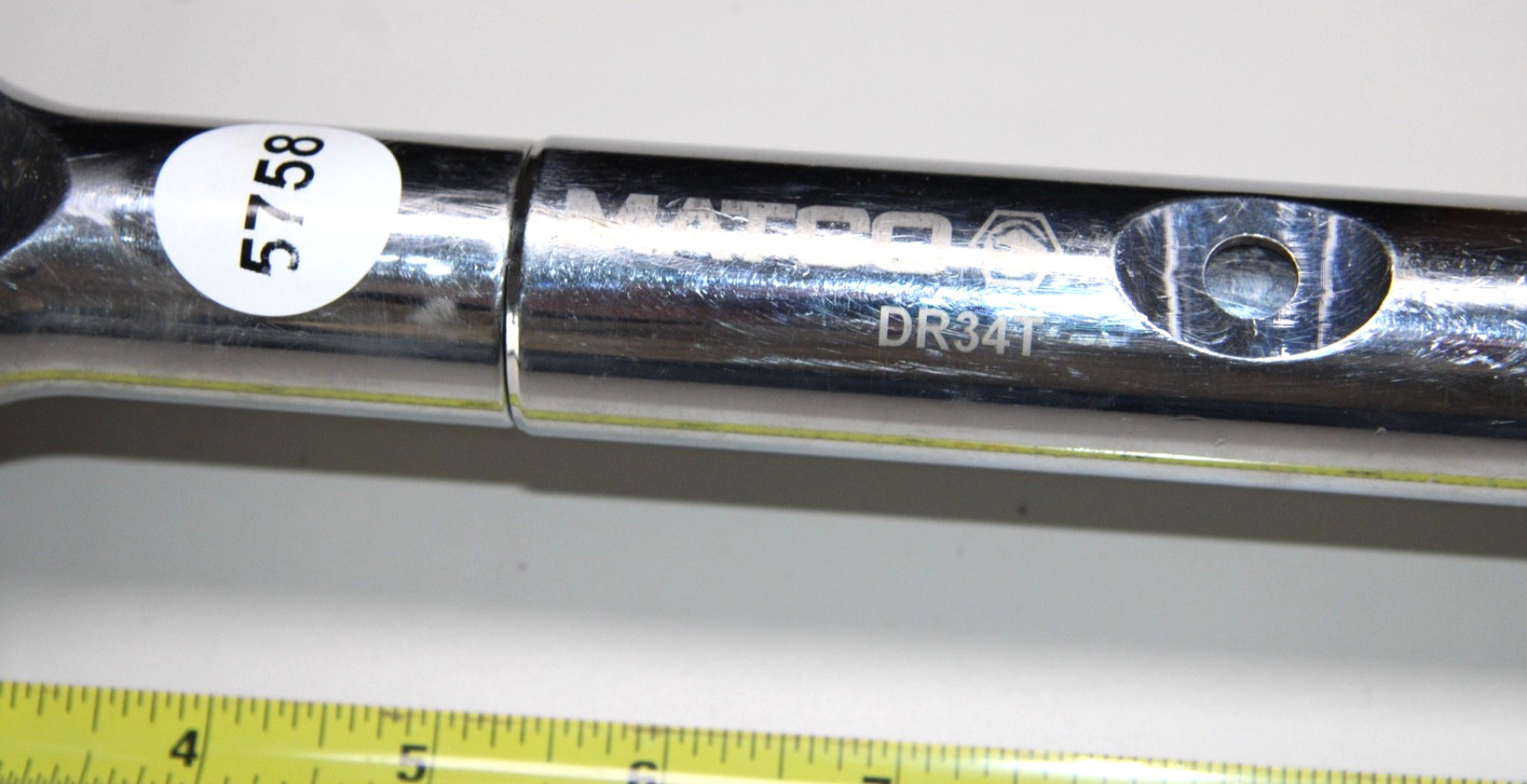 Matco Tools DR34T 3/4” Drive 40” Extendable Ratchet Quick Release Knurled Grip