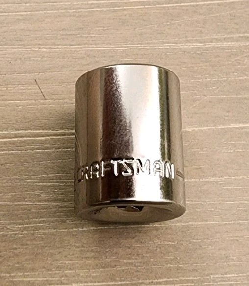 Craftsman 1/2″ Socket 6 Point 1/4″ Drive S-AC 43499