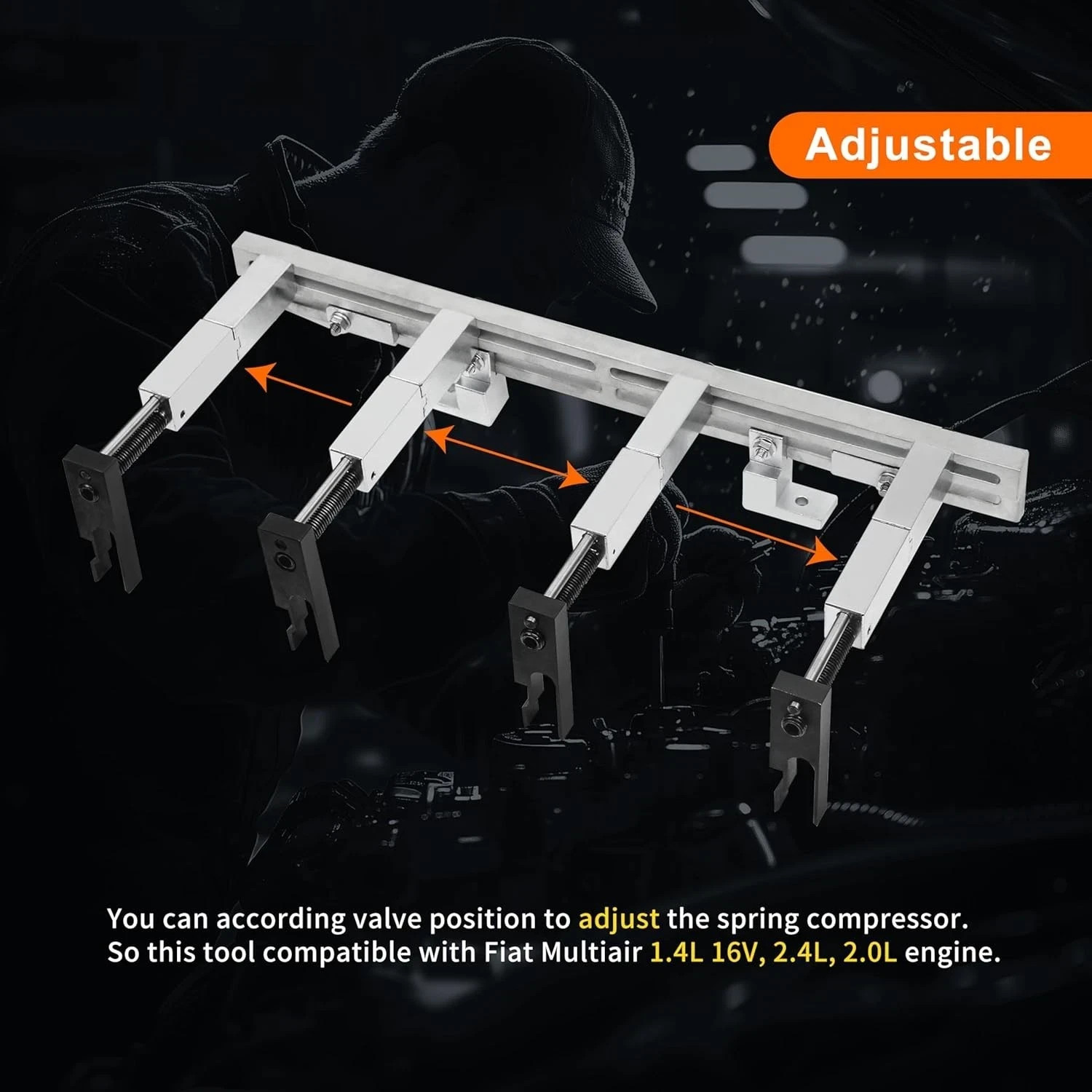 Variable Valve Actuator Tool for Fiat Multiair & Turbo Engines 1.3L1.4L 16V 2.4L