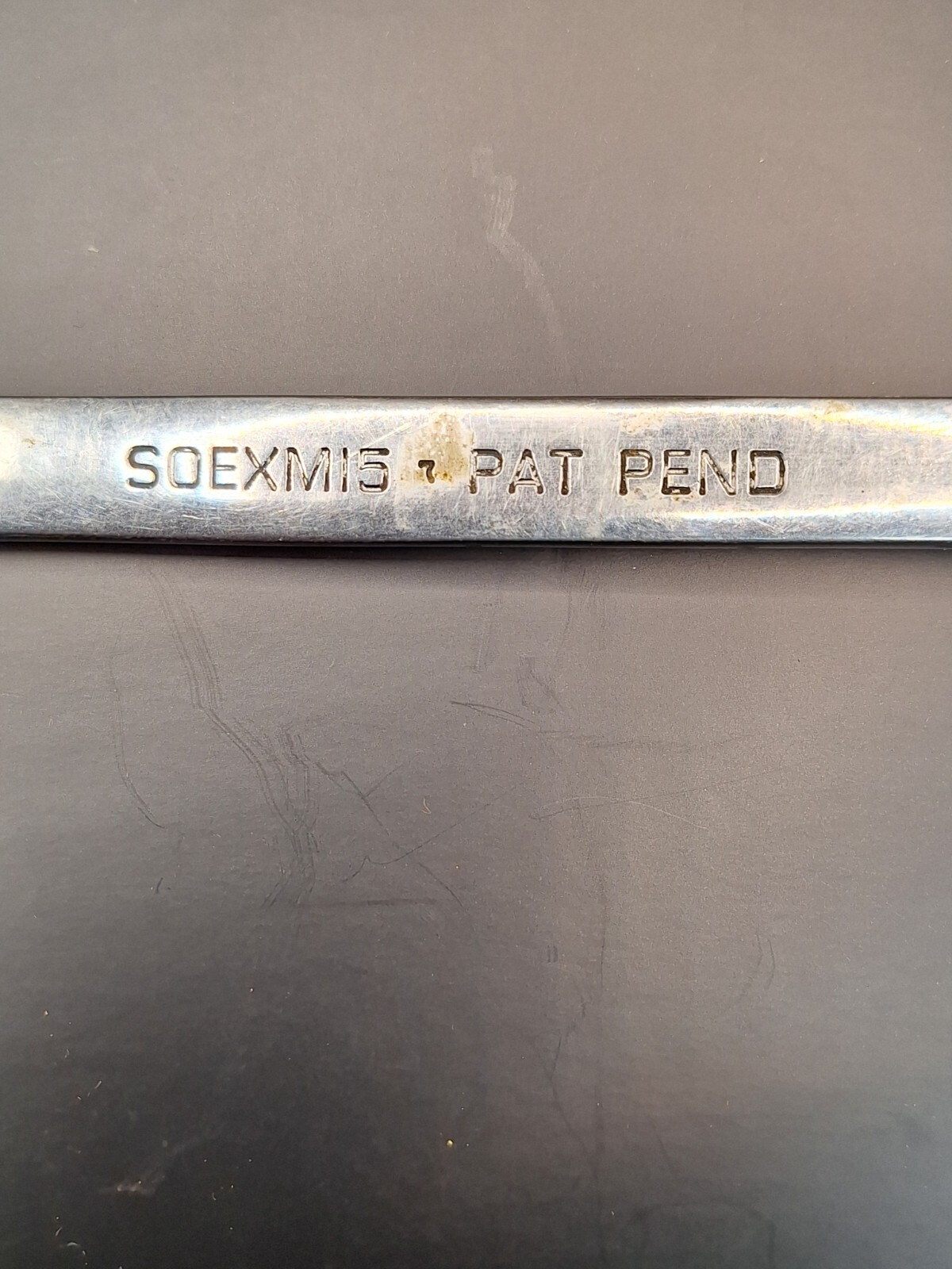 Snap On Tools SOEXM15 15MM 12 Point Flank Drive Combination Wrench