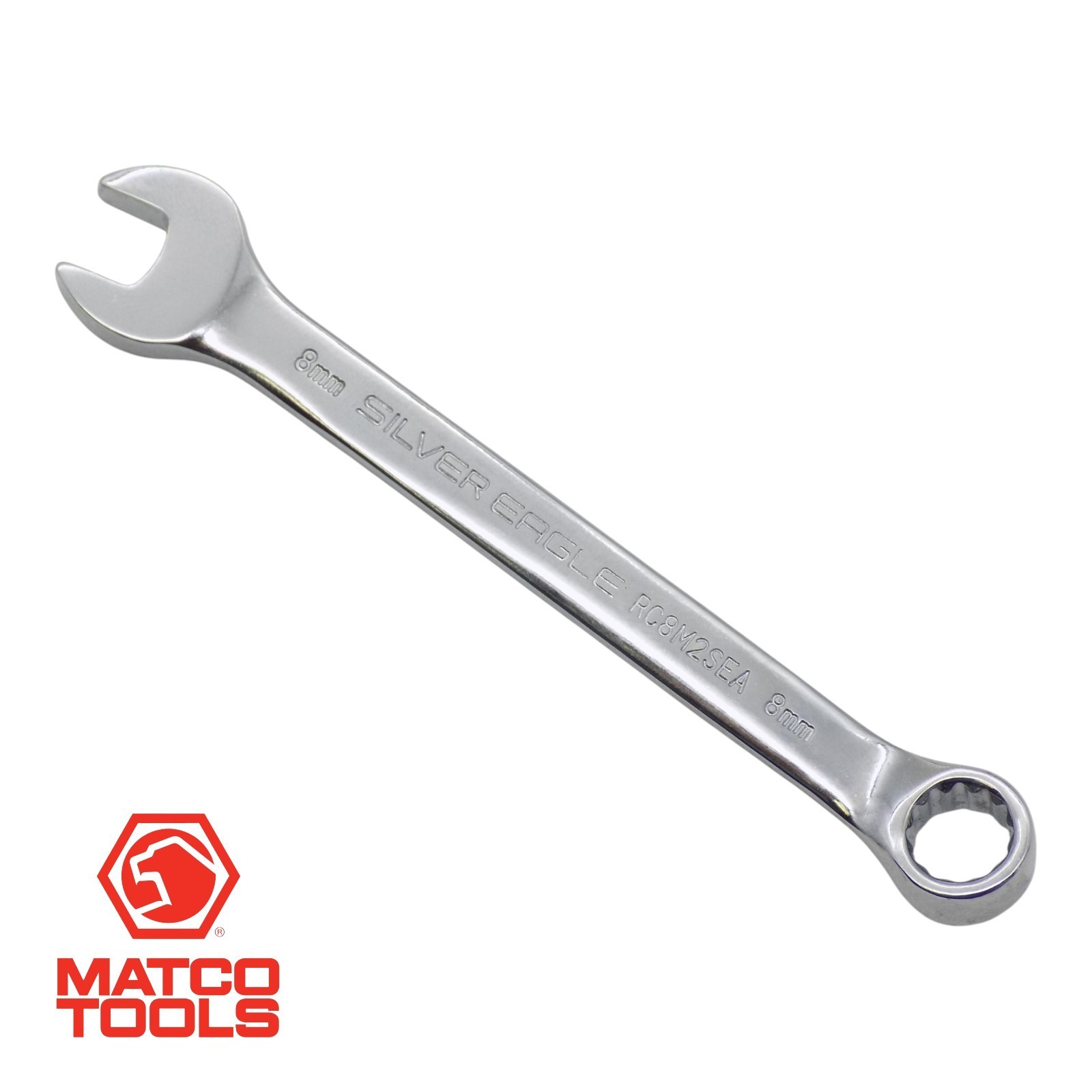 Matco 12 pc. 12 Pt. Metric Combination Wrench Set 8mm-19mm Silver Eagle NOS