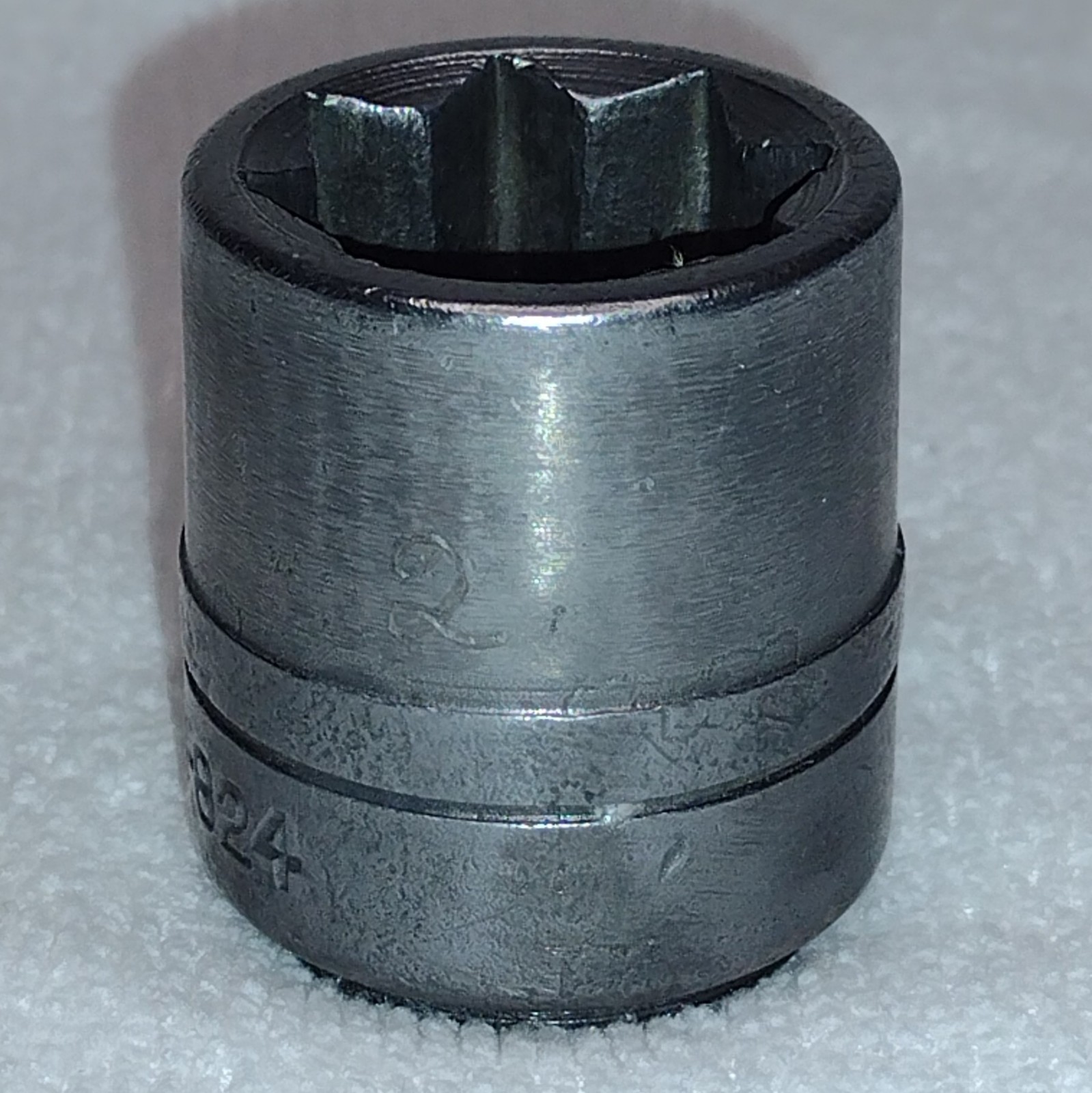 Vintage Williams S-824 Diamond Logo 1/2 Drive 3/4″ 8Pt Socket, Made in USA