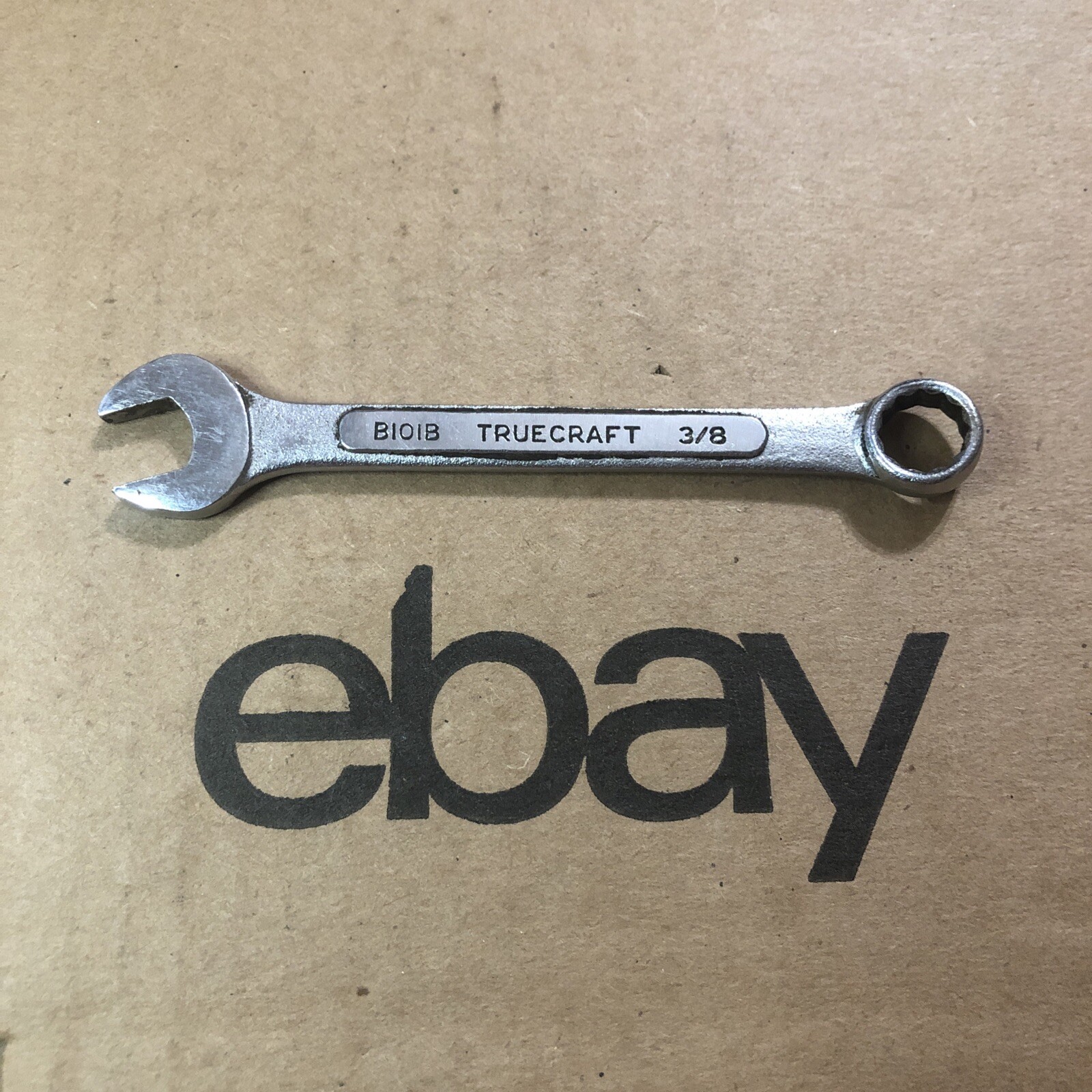 TRUECRAFT Tools 3/8″ 12pt COMBINATION WRENCH B101B NICE• EXCEL QUALITY