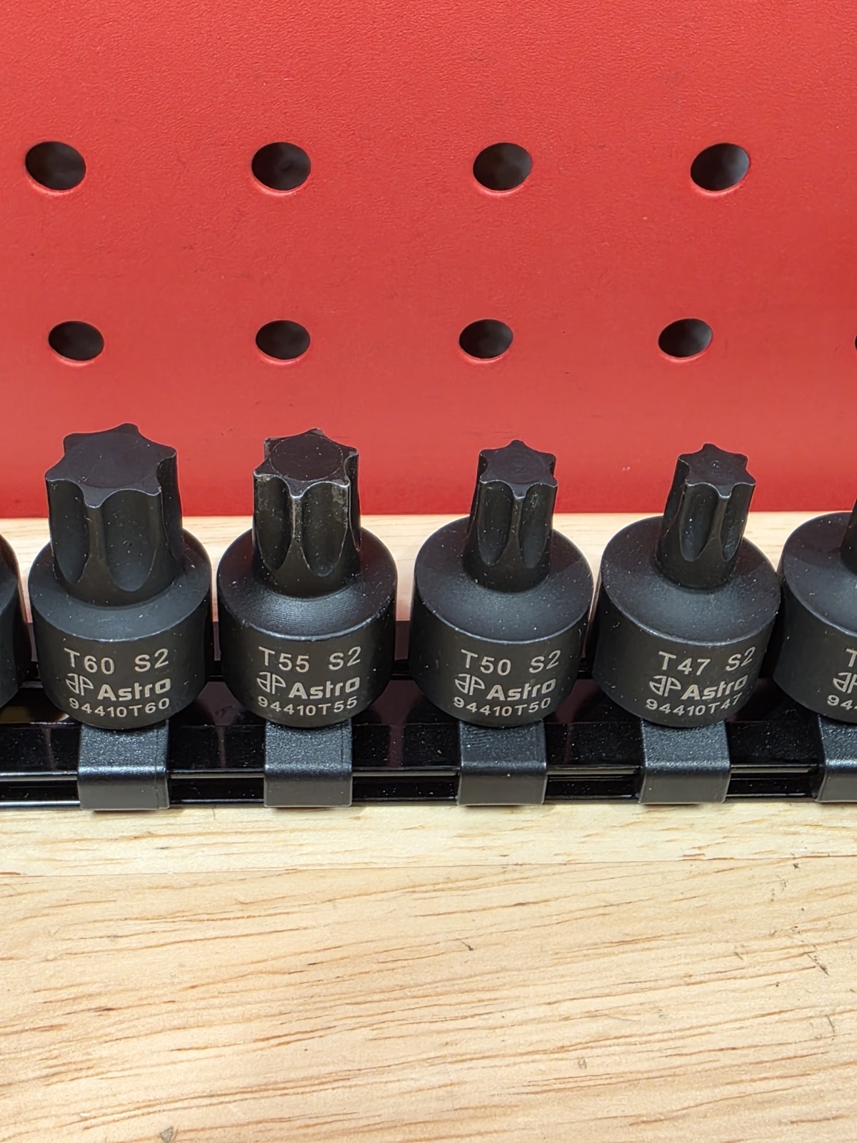 ASTRO PNEUMATIC TOOL CO 94410T 10-Piece 3/8″ Drive Nano Impact Torx Bit Sockets