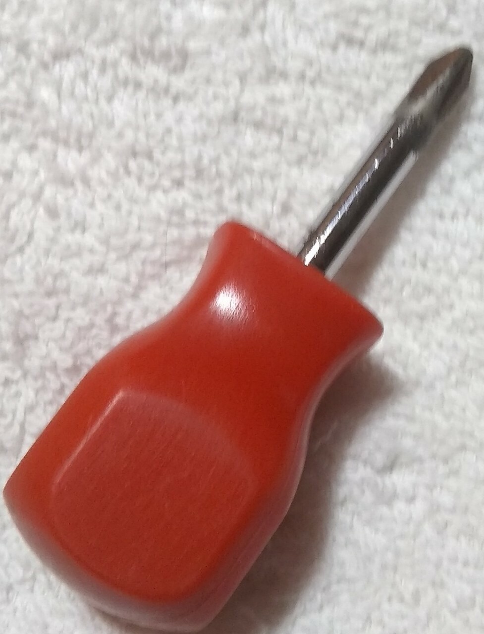 Mac Tools P212XA Red Screwdriver STUBBY Philips driver Hard Handle USA