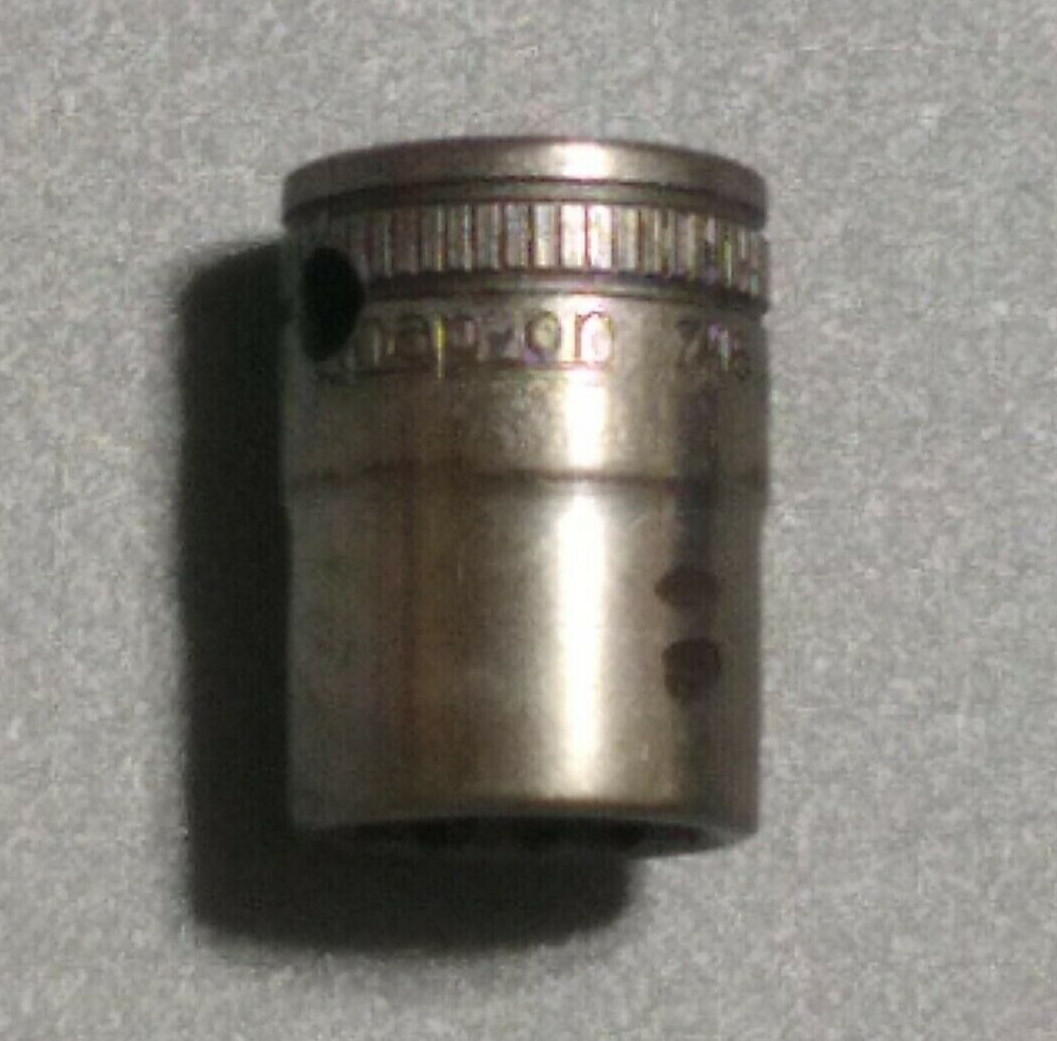 Snap on F-140, 3/8″ Drive, 7/16″ Socket, Shallow, 12 Point