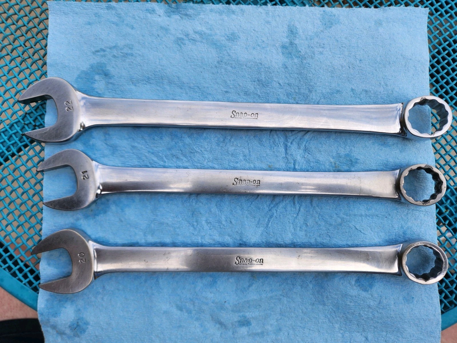Snap-on Metric Wrenchs OEXM200 20mm, OEXM210 21mm, & OEXM220 22mm