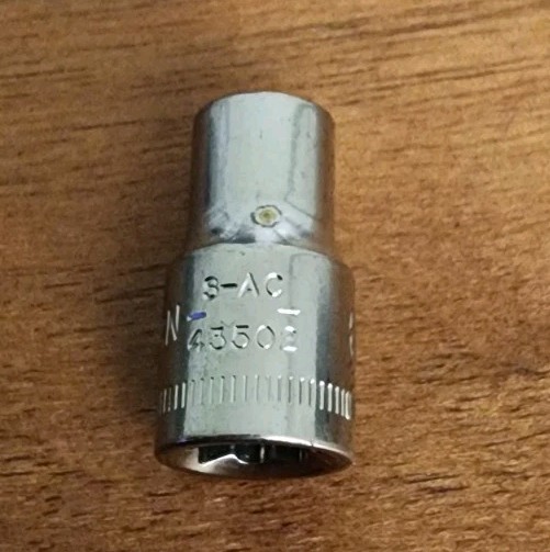 Craftsman 6mm Socket 6 Point 1/4″ S-AC 43502