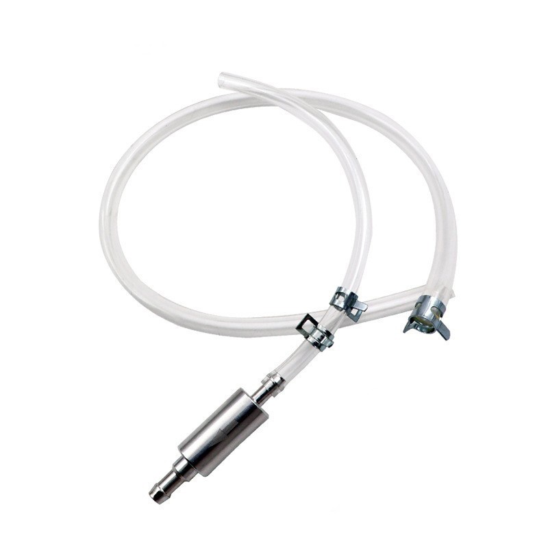 2x Car Motorcycle Clutch Brake Bleeder Hose One Way Valve Tube Bleeding Tool Set