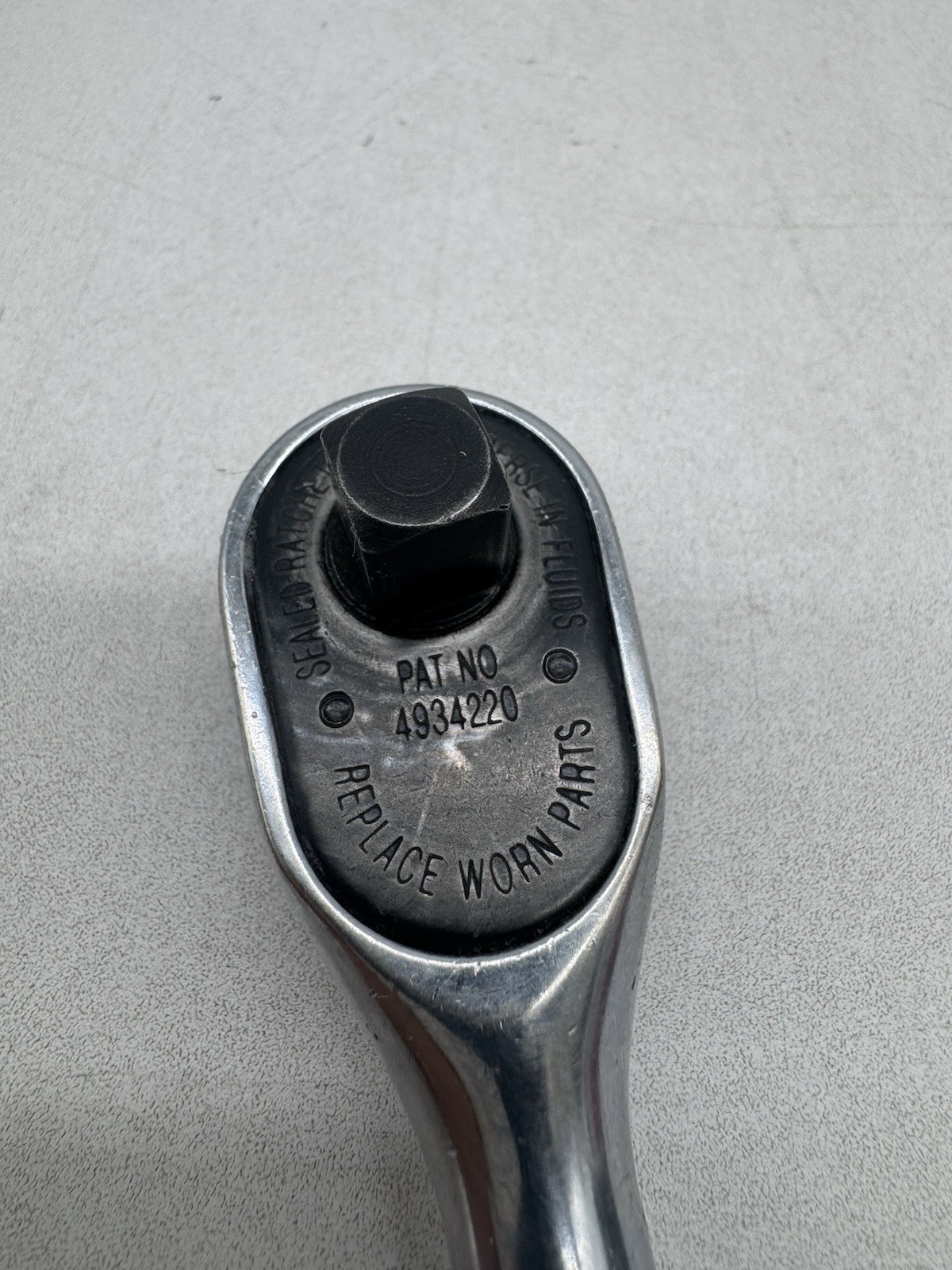 Snap On FL836 3/8″ Drive Ratchet 11″ Black Hard Handle Tool Snap-on USA