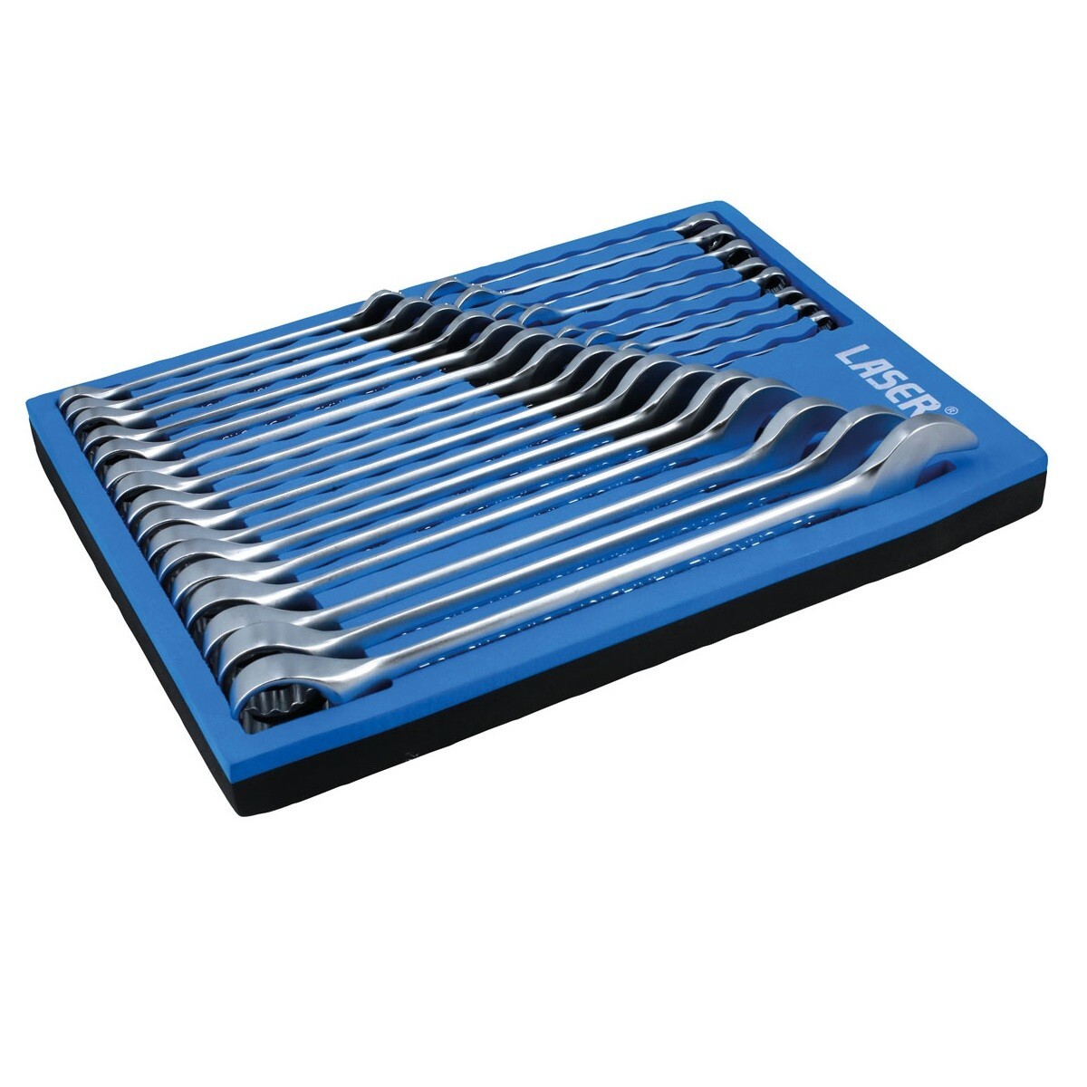 Laser Tools 8717 Metric Combination Spanner Set 25 Piece