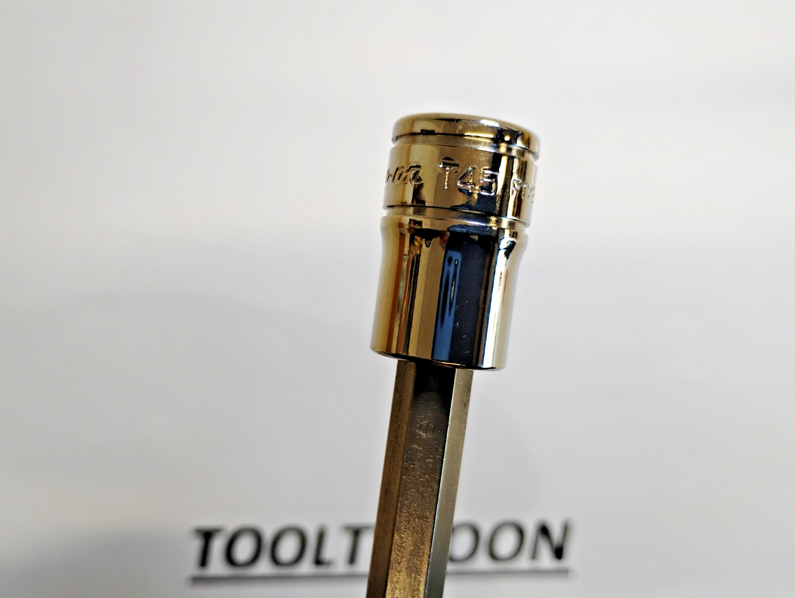 Snap-on Tools USA NEW 3/8″ Drive T45 LONG Torx Bit Chrome Socket Driver FTXL45E