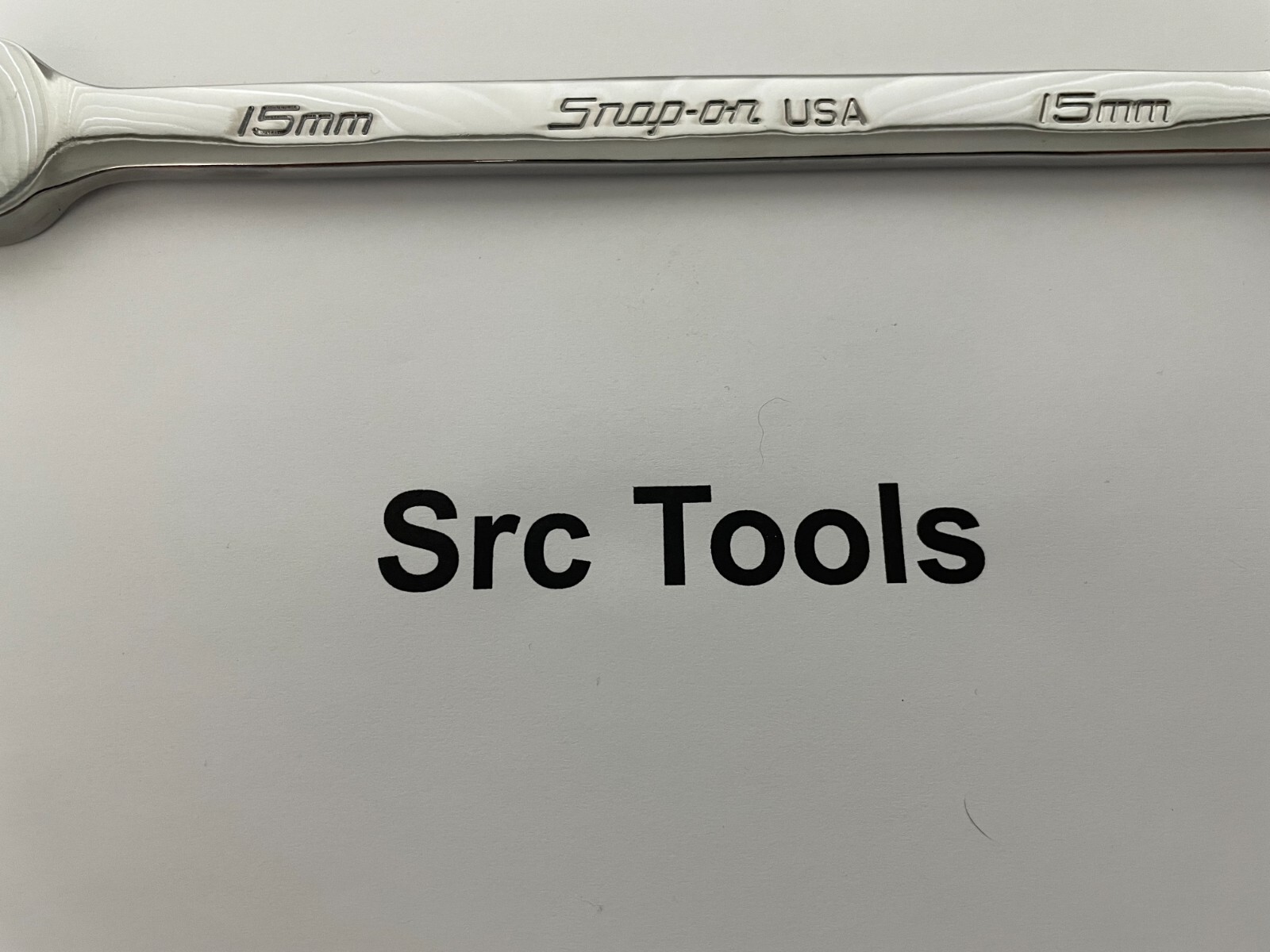 Snap-On Tools USA 2022 15mm Metric Flank Drive Plus Combo Wrench SOEXM15