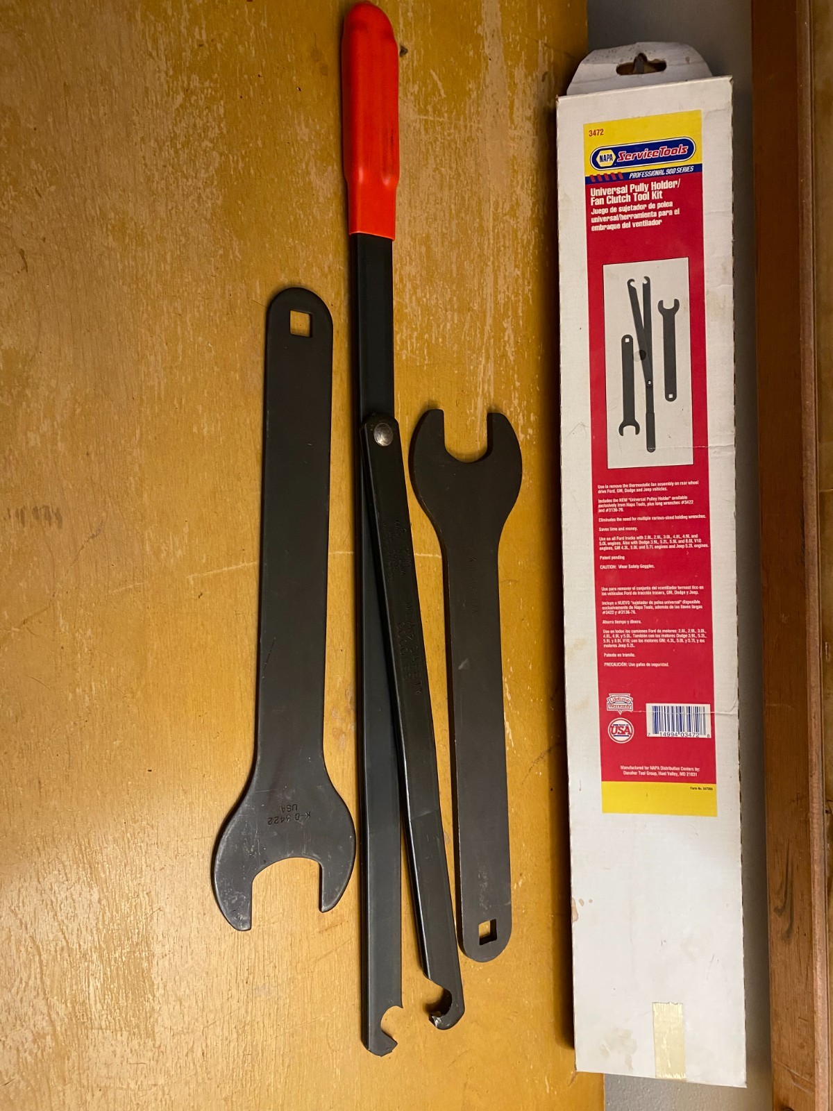 KD tools #3471 complete fan clutch tool kit NIB