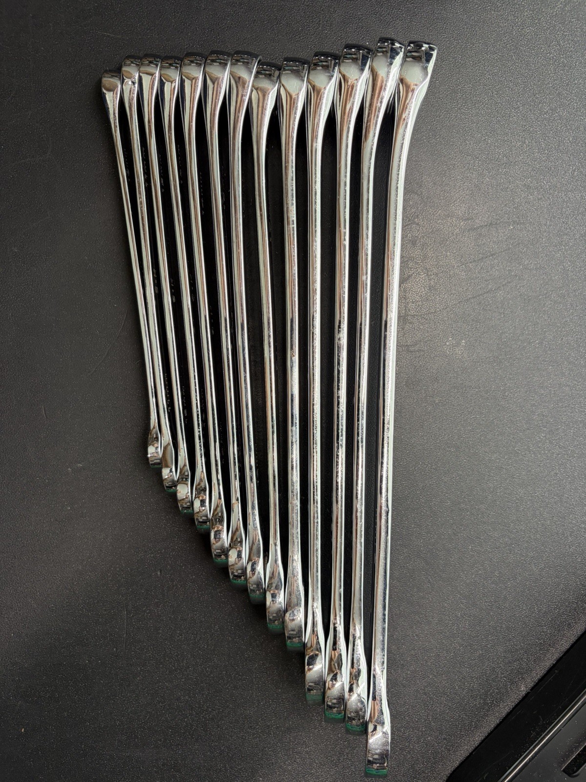 SK Tools Polished Wrench Set 10mm-22mm, 5/16”- 15/16” Metric & Sae 24 Piece