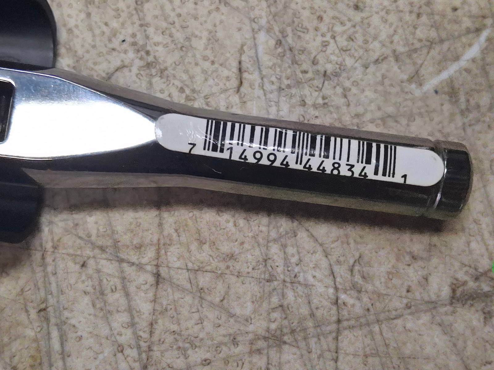 Sears Craftsman USA Nos 3/8” Drive Stubby Flex Head Ratchet 44834 Full Polished
