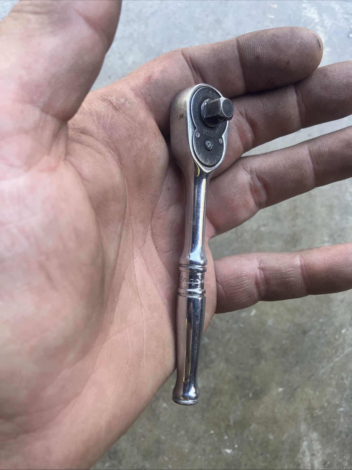 Snap On 1/4” Drive Mini Ratchet TM70C