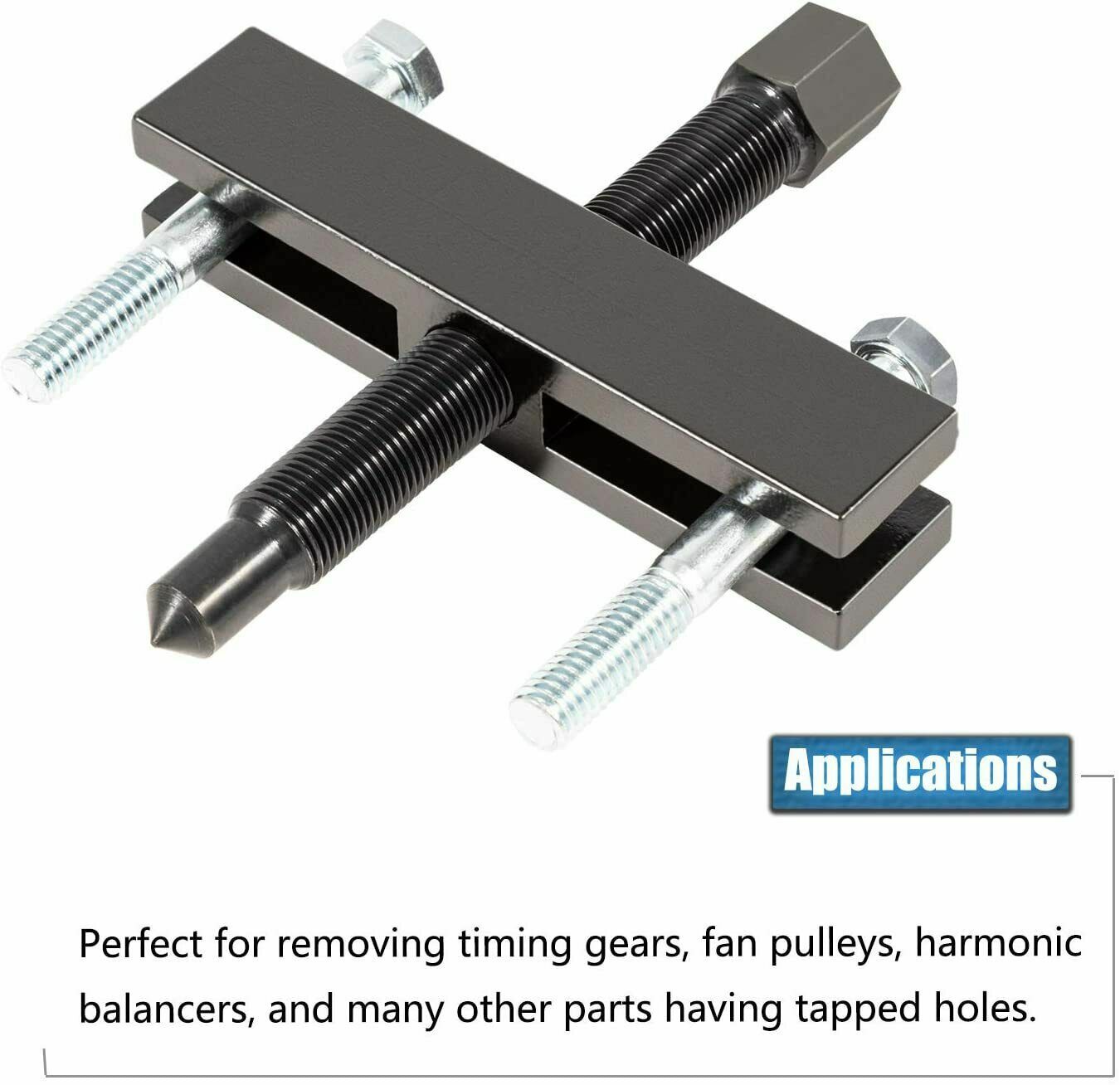 7393 Gear and Pulley Puller with 5-1/2″ Long Forcing Screw High Quality Steel