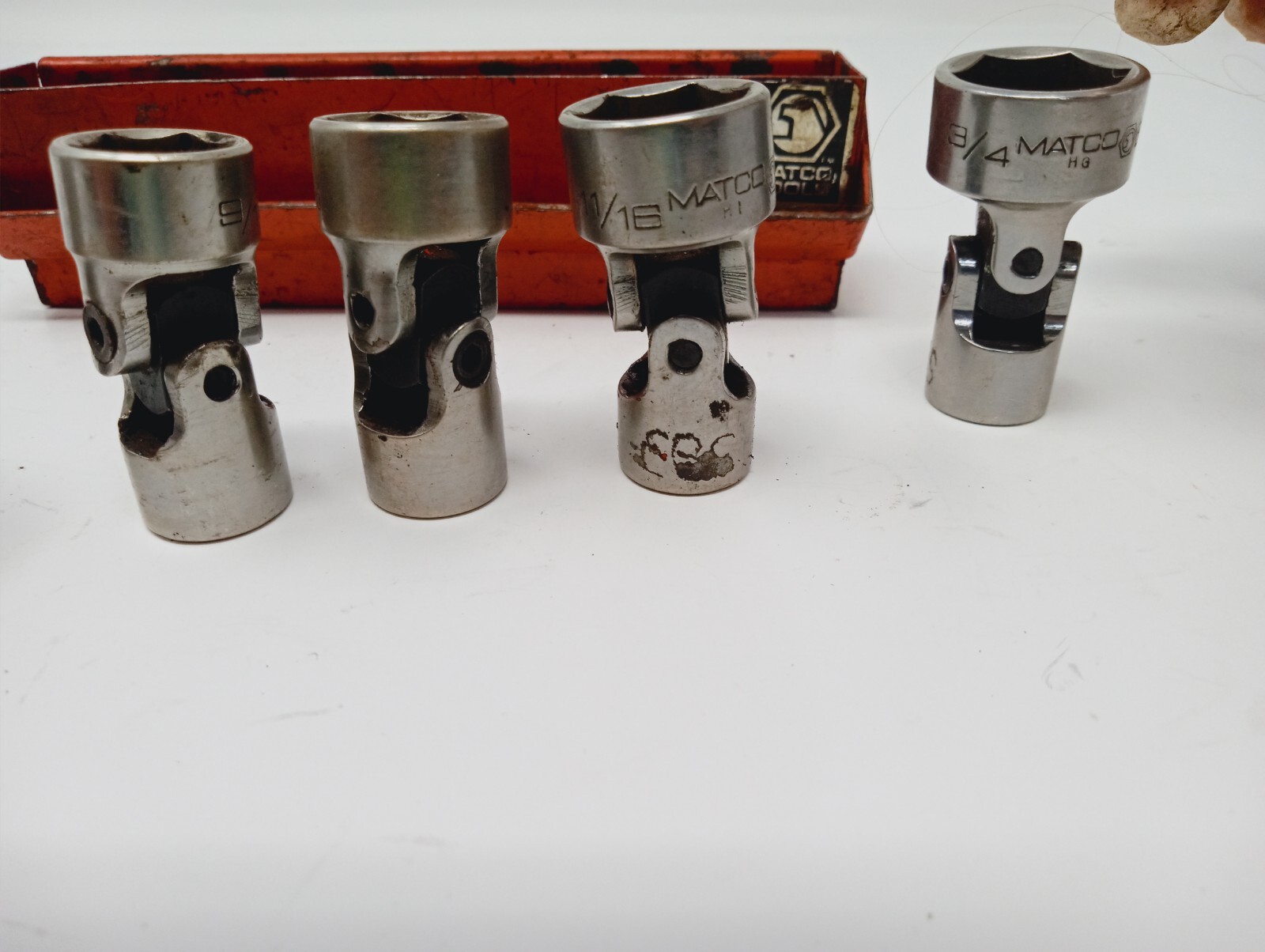 Matco Tools USA 7pc 3/8″ Drive Swivel Socket Set – 3/8″ BU126 to 3/4″ BU246