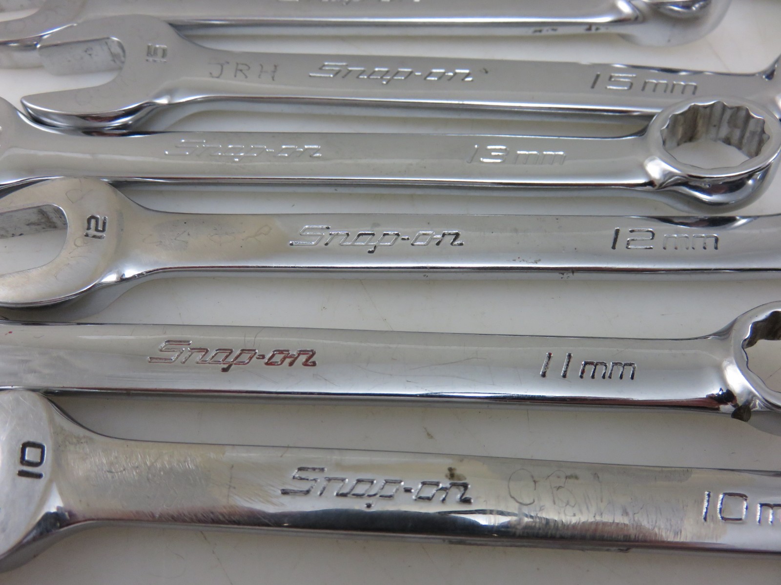 Snap-On OEXM SHORT Metric Combination Wrench 6mm-19mm 12pc Set Made In USA