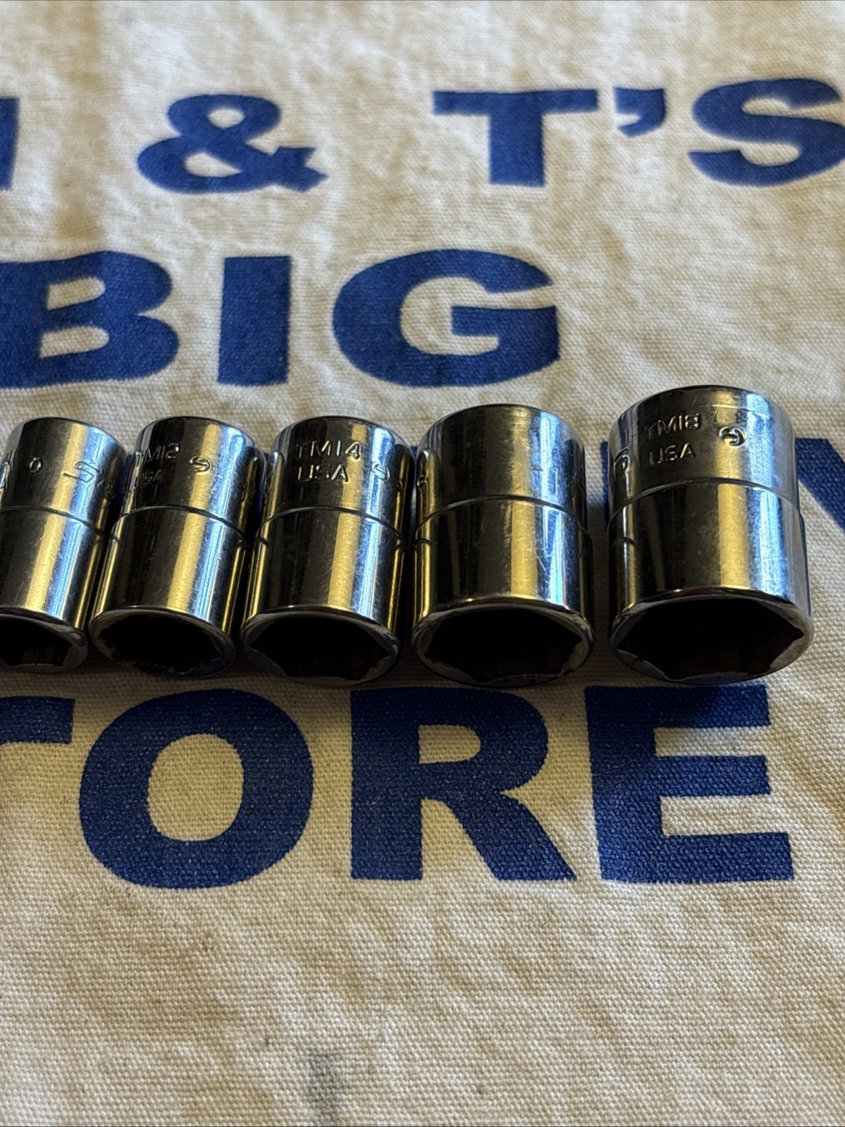 Snap-on Tools USA 1/4″ Drive 10pc SAE Shallow 6pt Chrome Socket Set 110TMY