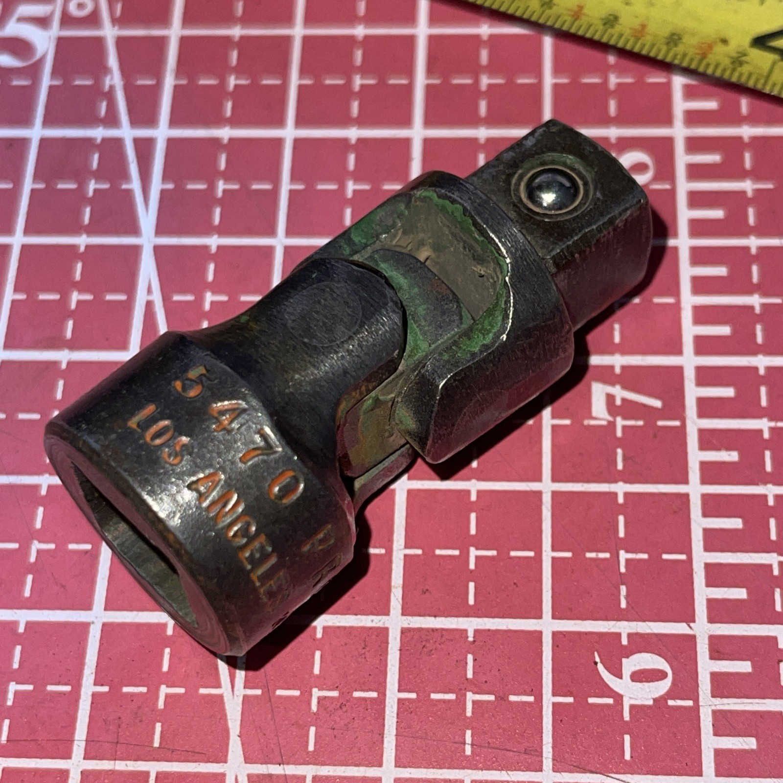 Vintage Proto Los Angeles USA 5470 1/2 Drive Universal Swivel Joint Socket Ext