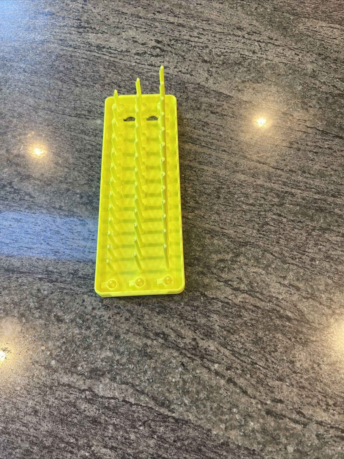 Snap On ka143metvz 1/4″ post socket tray hi viz yellow