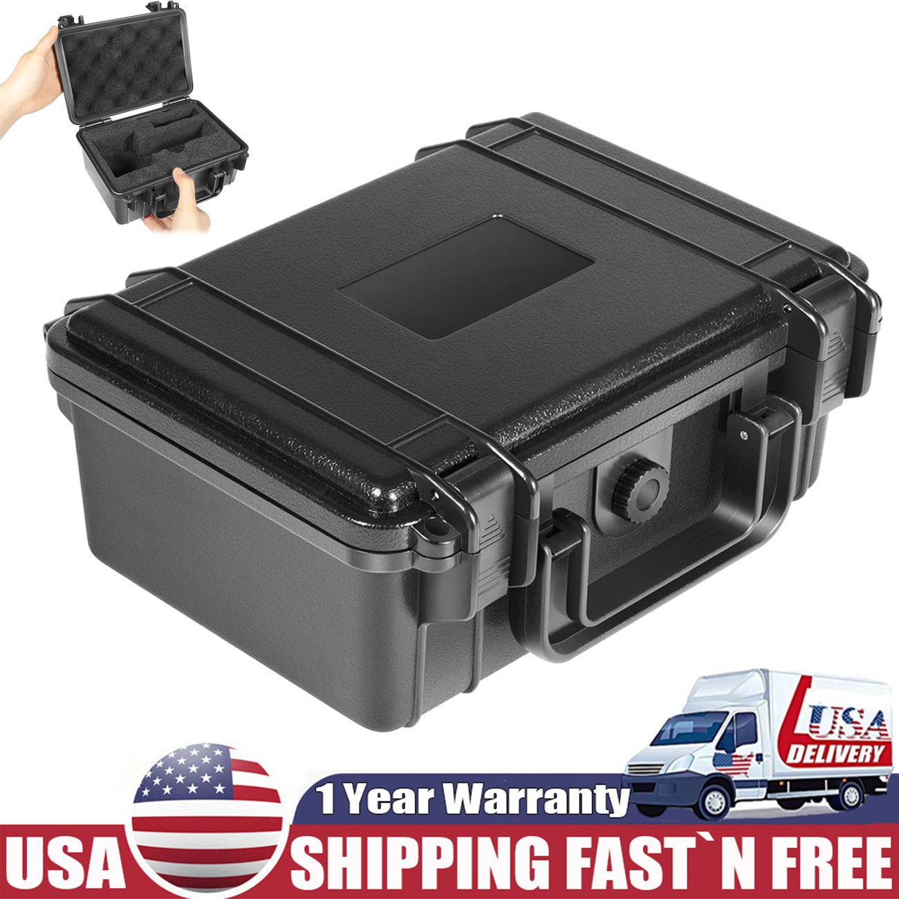 Heavy Duty Shockproof Hard Carrying Case for Garmin Xero C1 Pro Chronograph