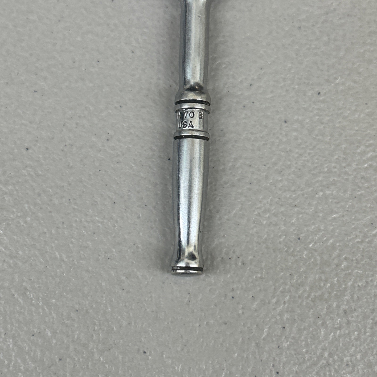 Snap-on Tools TM70B 1/4” Drive Ratchet 4-1/4” Length Chrome USA