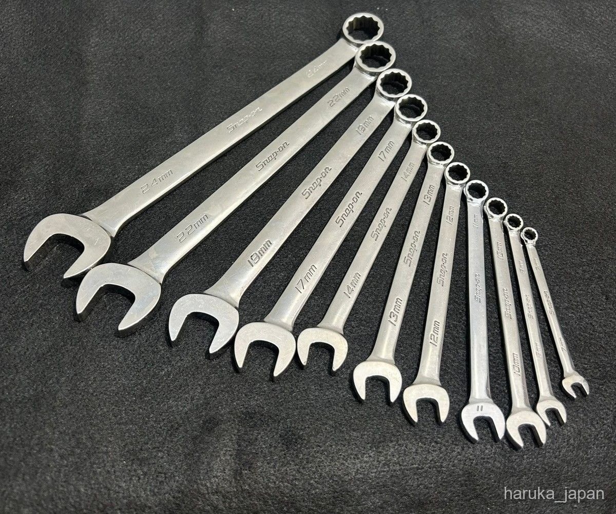 Snap-on OEXM SERIES 11 Piece Metric Combination Wrench Set [Used]