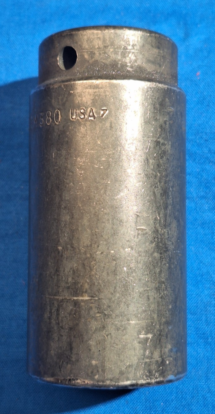 Snap-On SIM380 1/2″ drive 1-3/16″ DEEP 6 Point impact socket