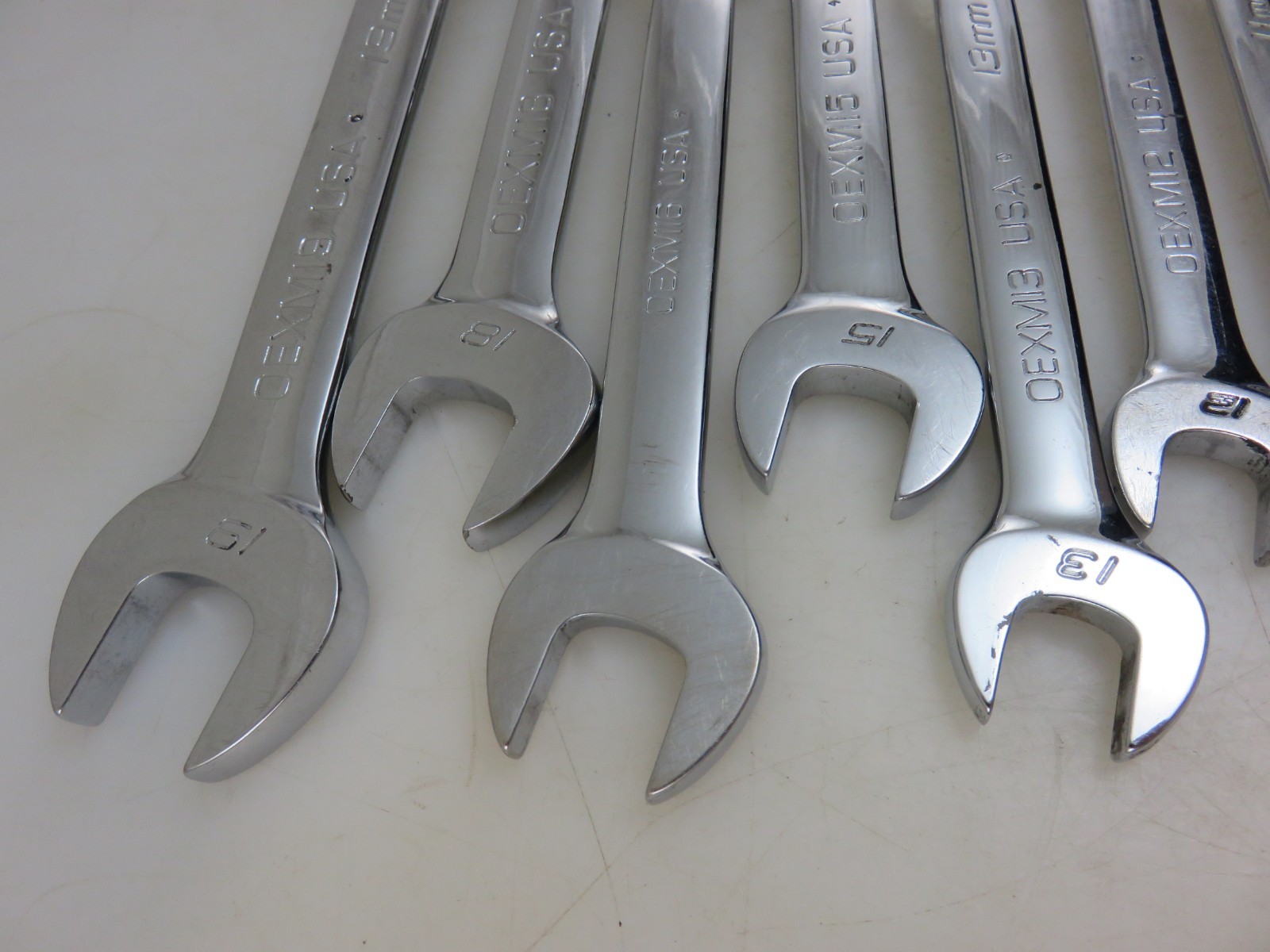 Snap-On OEXM SHORT Metric Combination Wrench 6mm-19mm 12pc Set Made In USA
