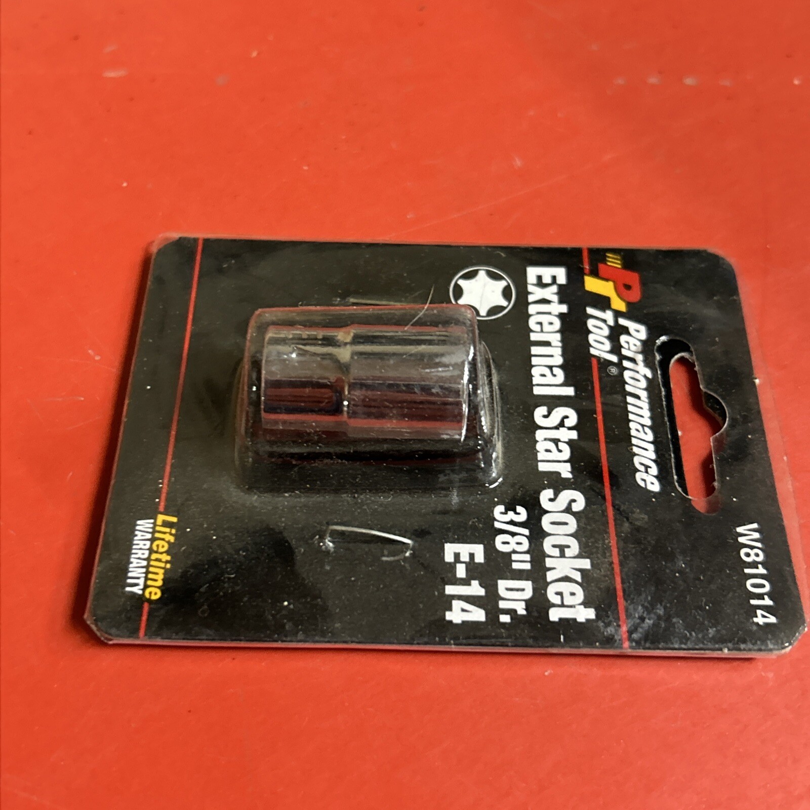 Performance Tool W81014 External Star Socket 3/8in Drive E-14