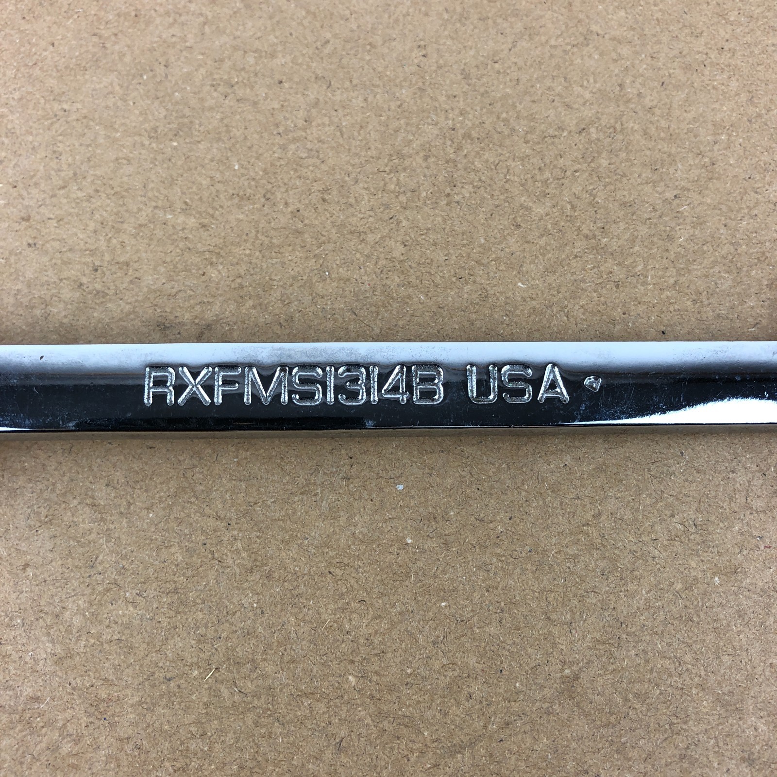 Snap On RXFMS1314B 13mm & 14mm Open End Line Flare Nut Wrench USA Flank Drive