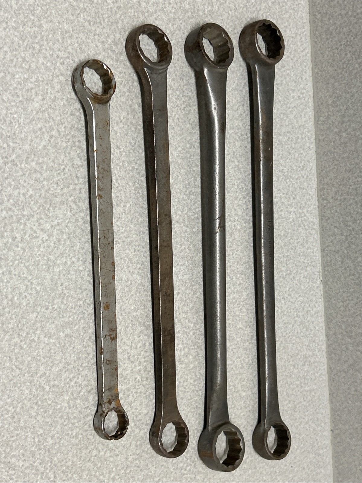 Lot of 4 Hand Wrenches Blue point Williams Plumb USA Large sizes