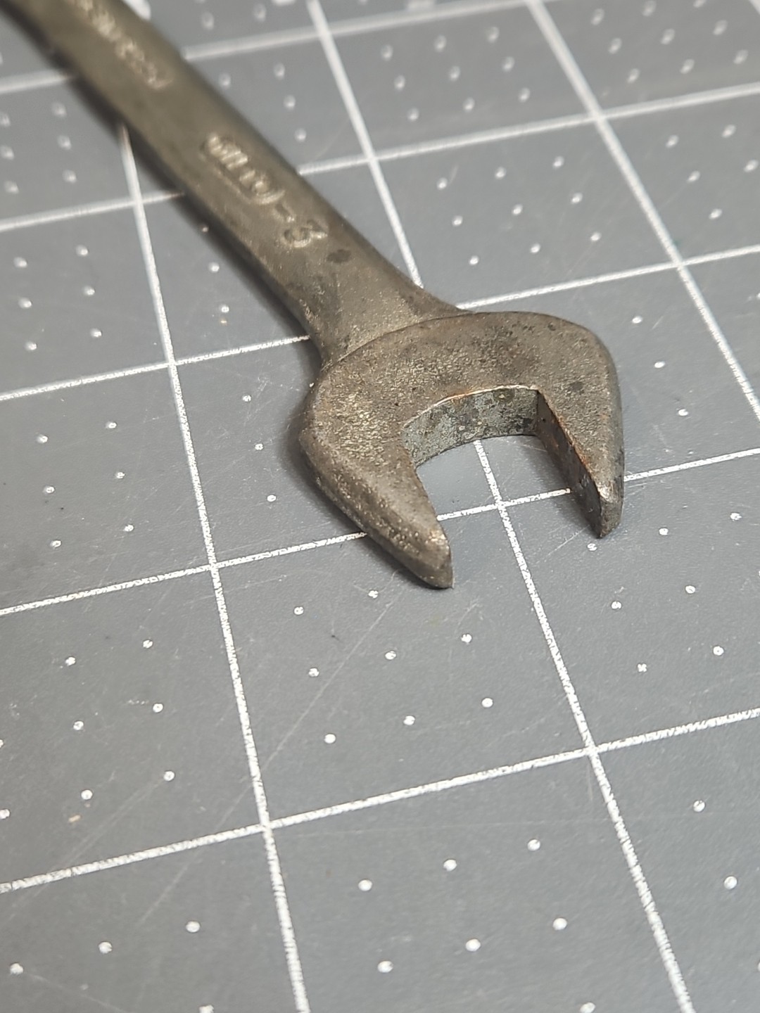 Vintage KAWASAKI Motorcycle MITO-3 Tool Open End Wrench 12mm / 13mm Metric Ht2