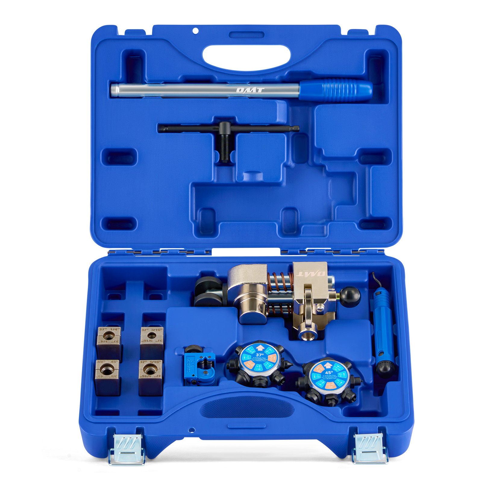 OMT Brake Line Flaring Tool Set Tube Repair Kit for Single Bubble Double Flares