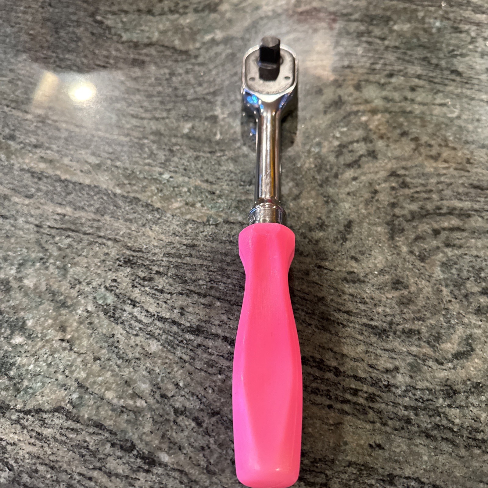 Snap On shd80a 1/2” drive hard handle ratchet pink 11-5/8” long
