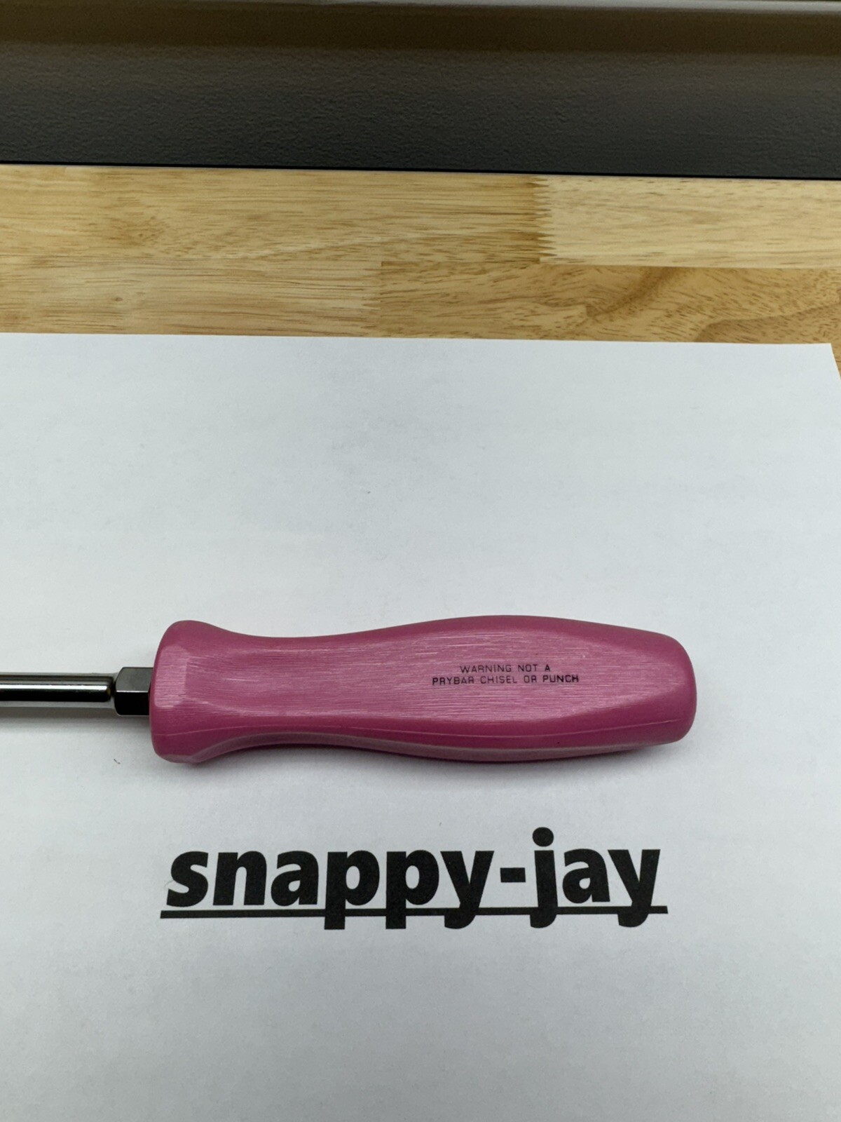Snap-on Tools USA NEW PEARL PINK Hard Handle #3 Phillips Screwdriver SDDP63IRAPP