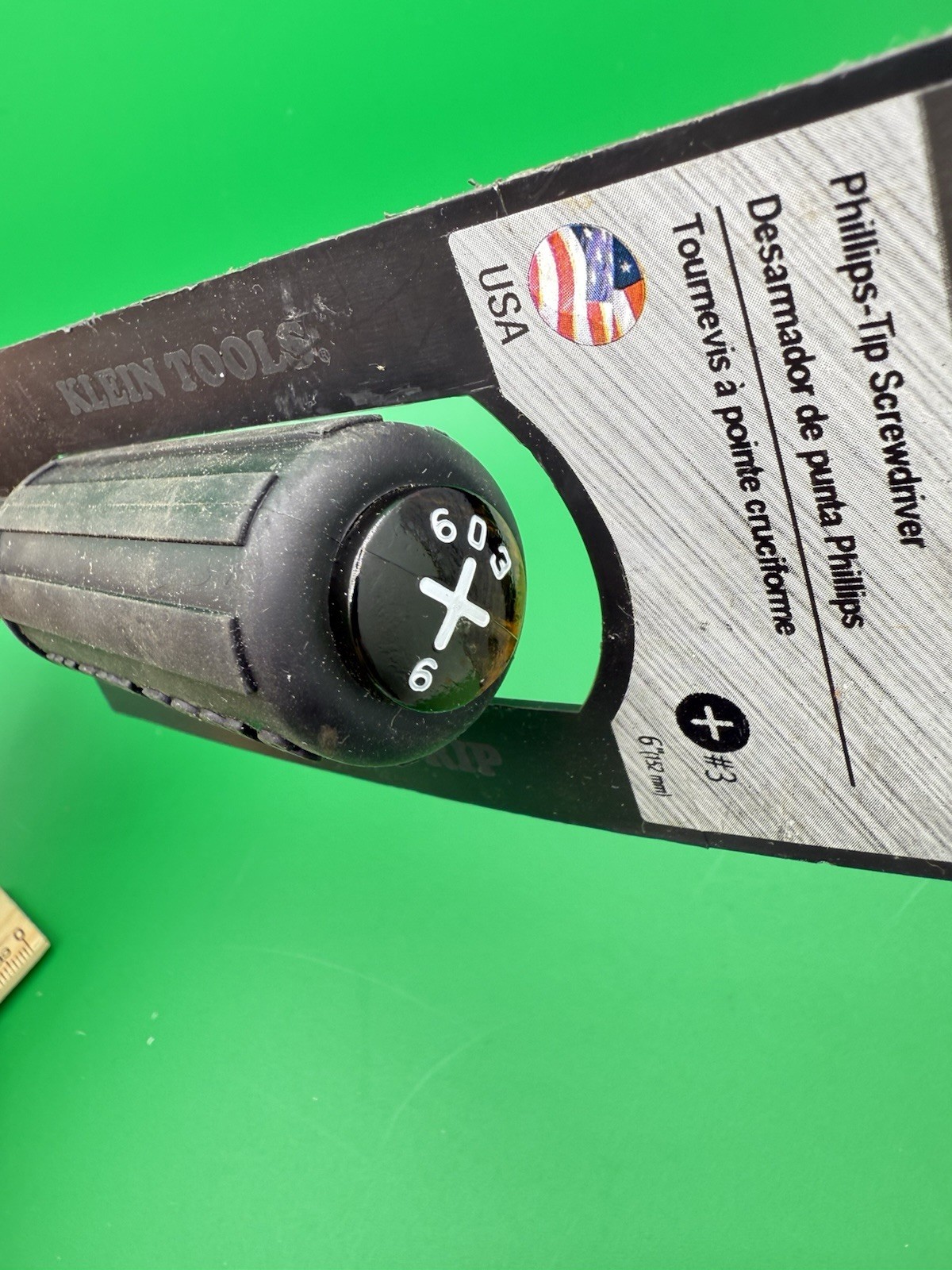 NEW Klein Tools 603-6 #3 Phillips Screwdriver 6” Round Shank & Cushion Grip USA!