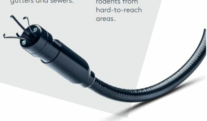 37 Inch Flexible 4-Claw Pickup Retrieving Tool with Videoscope Camera and Lights