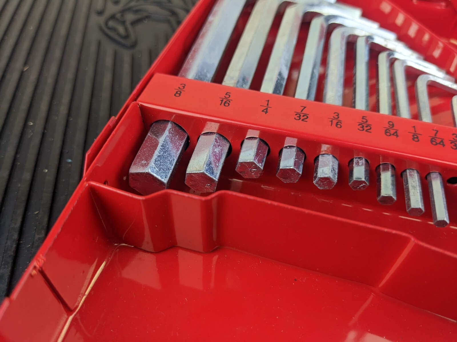 #bb296 Snap On 13pc SAE Hex Key Set