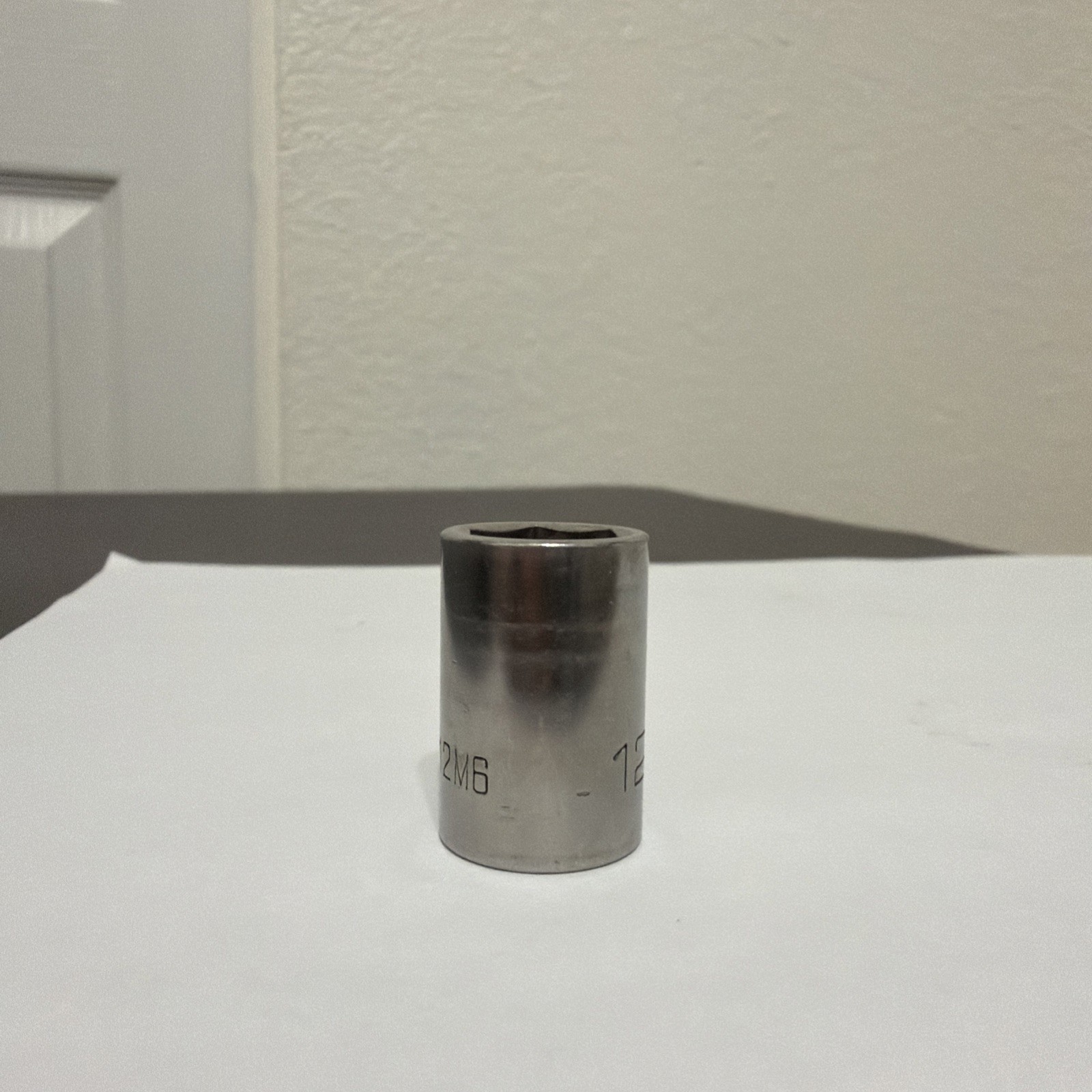 Matco Tools B12M6 12mm Metric Shallow Socket 3/8″ Drive 6 Point Chrome USA