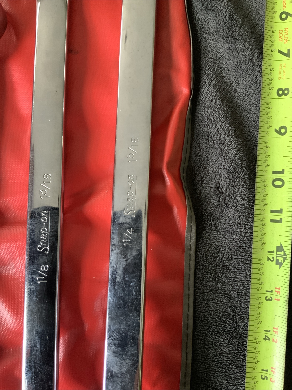 Snap On 10 Degree Double Offset Box End Wrench Set, 3/8 Up To 1 5/16