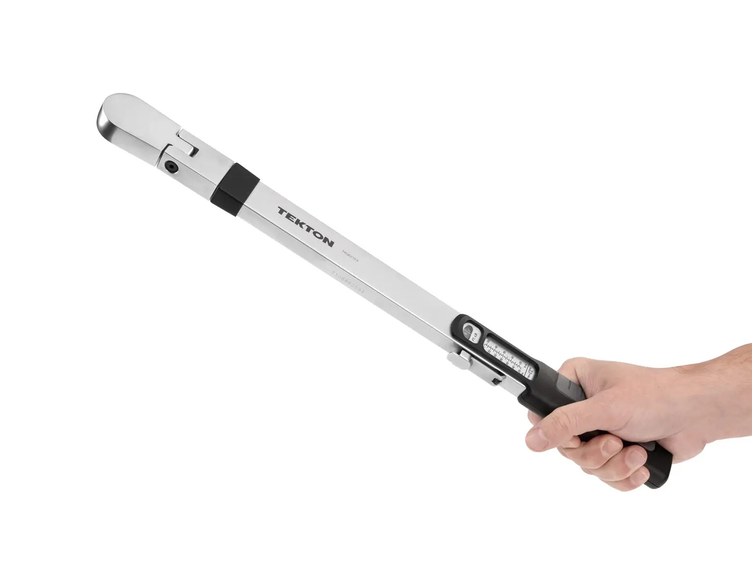 Tekton 3/8 Inch Drive 72-Tooth Split Beam Torque Wrench (20-100 ft-lb)